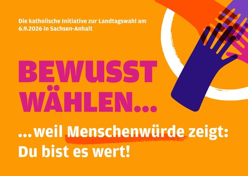 Grafik der Kampagne "Bewusst wählen"